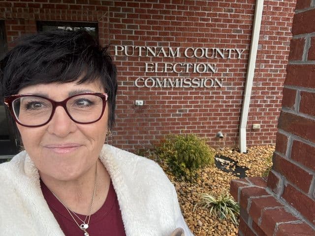 Monica at the Putnam County Election Commission